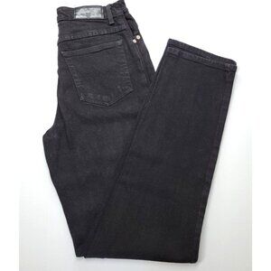 Women's 90's Tapered Black Jeans Faded Glory  Stretch Size 10 tall